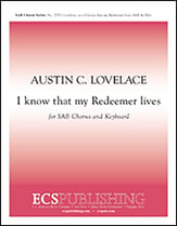 I Know That My Redeemer Lives SAB choral sheet music cover